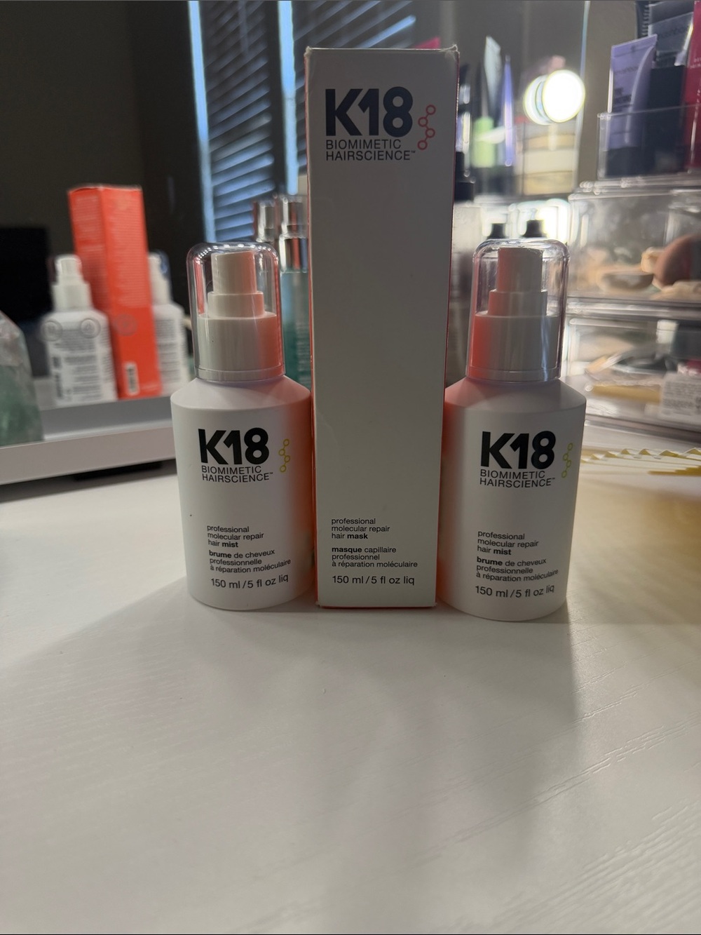 K18 Leave in Molecular Mask and Repair Mists